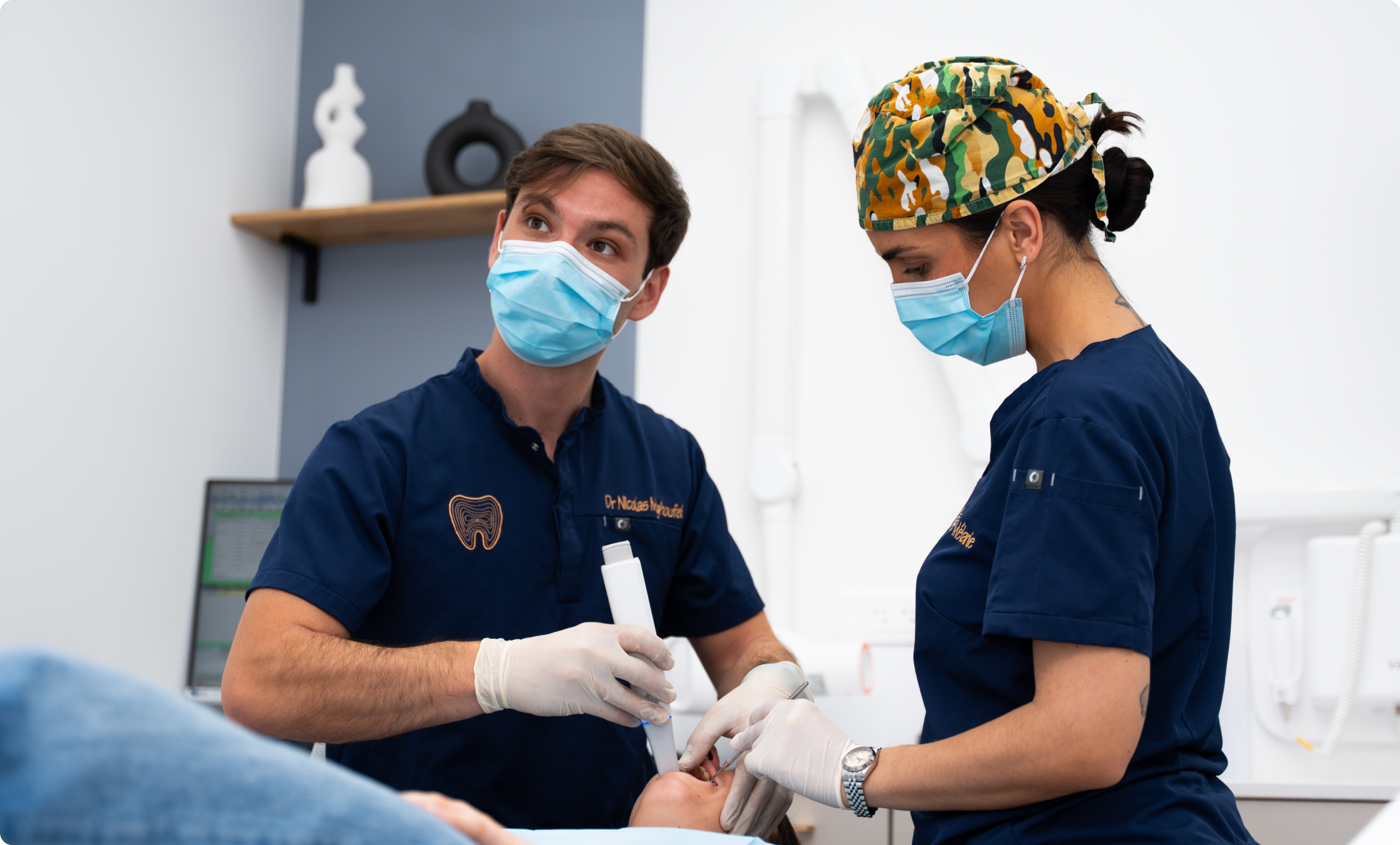 Empreinte optique numérique par caméra intra-orale — dentiste Le Beausset